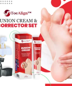 ToeAlign™ Bunion Cream & Corrector Set