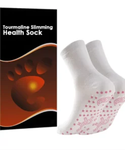 Tourmaline Acupressure Varicose Vein Slim Health Socks