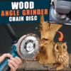 Wood Angle Grinder Chain Disc