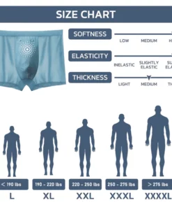 BLUESHOT™ Ice Silk Ion Tourmaline Magnets Enhance&Shaping Underwear