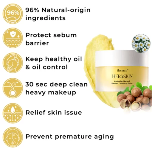 CC™ HERASKIN Australian Natural Pamper Cleansing Balm - Image 5