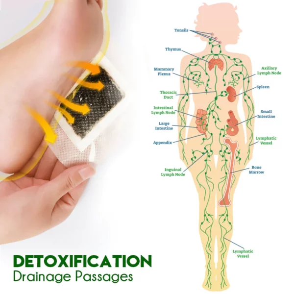 CC™ TruDetox Lymphatic Drainage Foot Pads