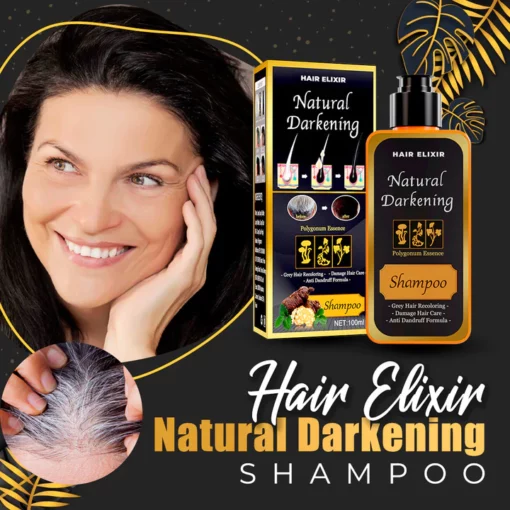 Hair-Elixir Natural Darkening Shampoo - Image 2