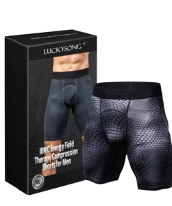 LUCKYSONG™ IONIC Energy Field Therapy Compression Shorts