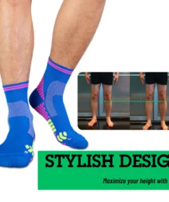 MaxiTitan™ Titanium Ion Height Booster Socks