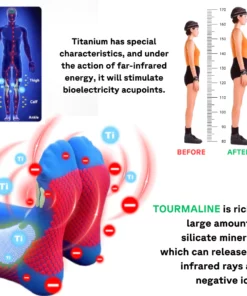 MaxiTitan™ Titanium Ion Height Booster Socks