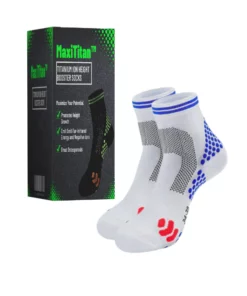 MaxiTitan™ Titanium Ion Height Booster Socks