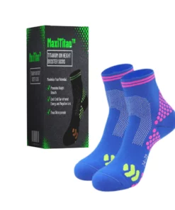 MaxiTitan™ Titanium Ion Height Booster Socks