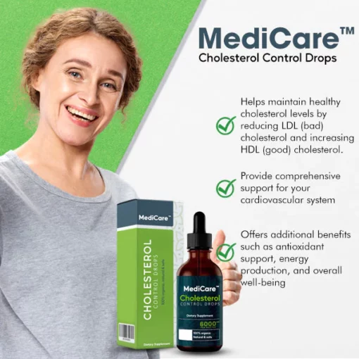 MediCare™ Cholesterol Control Drops - Image 3