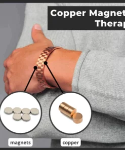 Menheal™ Pure Copper Magnetic Therapy Health Bracelet