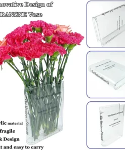 NovelBlooms™ - Acrylic Book Vase