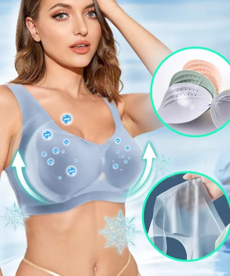PISPARA™ Ice Silk Ion Lymphvity Detoxification and Shaping & Powerful Lifting  Bra - Wowelo - Your Smart Online Shop