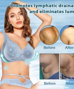 PISPARA™ Ice Silk Ion Lymphvity Detoxification and Shaping & Powerful Lifting Bra