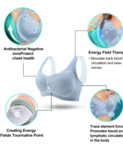 PISPARA™ Ice Silk Ion Lymphvity Detoxification and Shaping & Powerful Lifting Bra