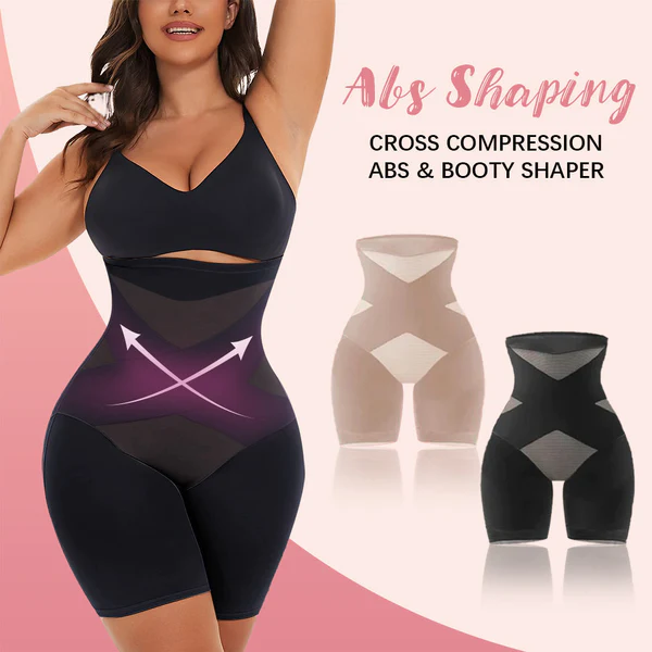 The Dreamy Curve Hi-Waist Panty,Cross Compression ABS Shaping