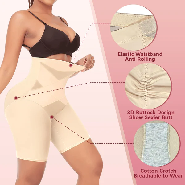Cross Compression Abs Shaping Pants Women Ming Body Shaper Tummy