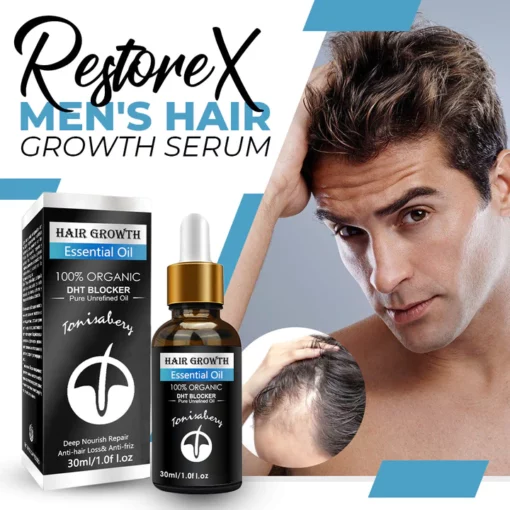 RestoreX Men's Hair Growth Serum - Image 3