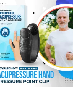 Royalecho™ USA Made Acupressure Hand Pressure Point Clip