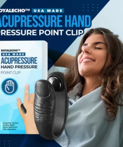 Royalecho™ USA Made Acupressure Hand Pressure Point Clip