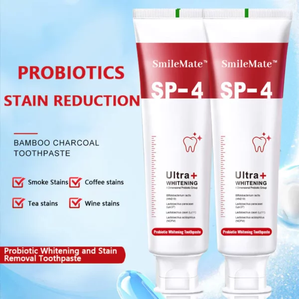 SmileMate™ SP-4TM Probiotic Whitening Toothpaste