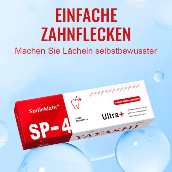 SmileMate™ SP-4TM Probiotische Whitening-Zahnpasta