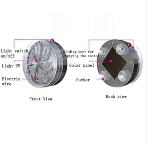 Solar Powered UV Lamp