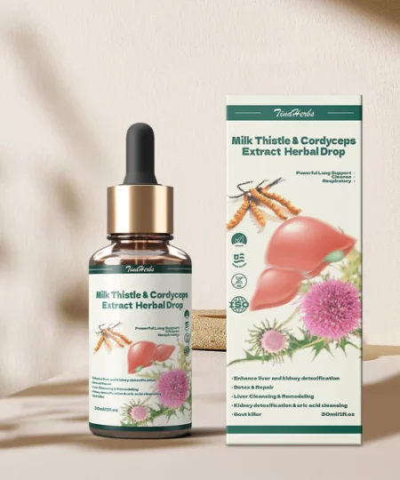 TinaHerbs™ Milk Thistle & Cordyceps Sinensis Drops