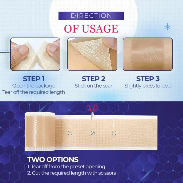 Ultracare™Medical Grade Silicone Scar Sheets