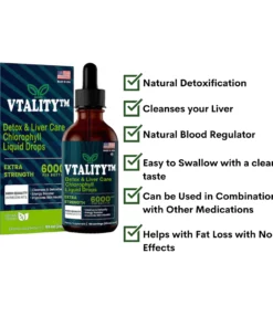 VTALITY™ Detox & Liver Care Chlorophyll Liquid Drops