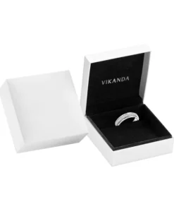 Vikanda Thermogenic Moissanite Rotating Ring