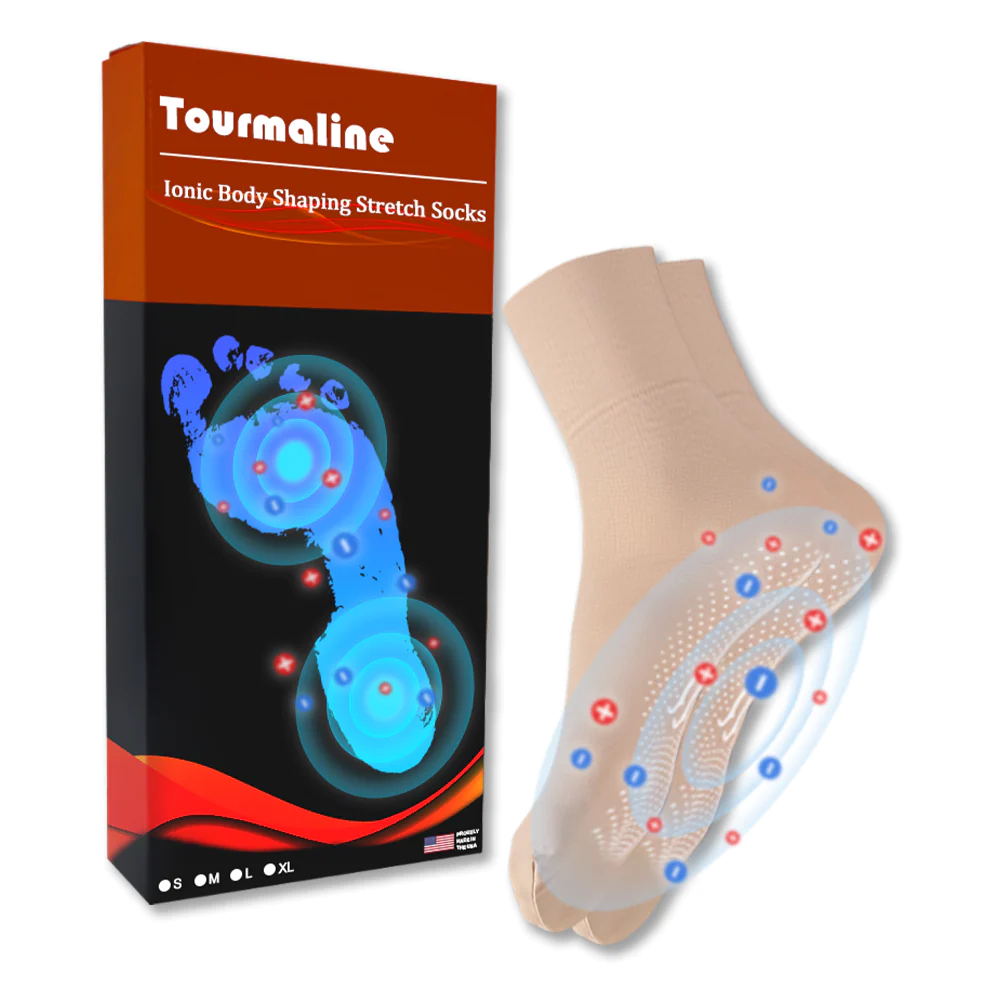 PEARLMOON™ Tourmaline Ionic Body Shaping Stretch Socks - Wowelo - Your  Smart Online Shop