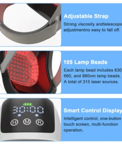 upgrade-KTS® Infrared Laser Knee Pain Therapy Massager