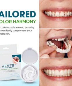 AEXZR™ Adjustable Snap-On Dentures