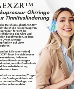 AEXZR™ Akupressur-Ohrringe zur Tinnituslinderung