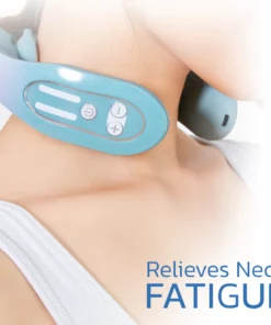 ANWX EMS Neck Acupoints Lymphvity Massager Device