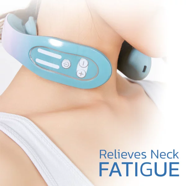 ANWX EMS Neck Acupoints Lymphvity Massager Device