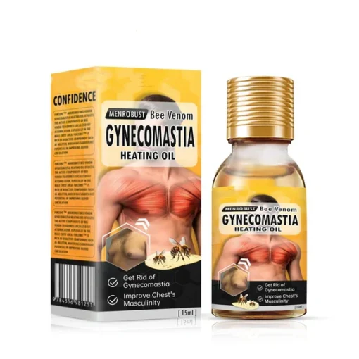 AQA™ MenRobust Bee Venom Gynecomastia Heating Oil