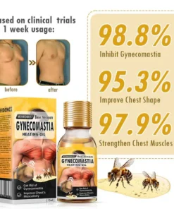 AQA™ MenRobust Bee Venom Gynecomastia Heating Oil