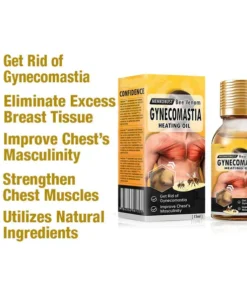 AQA™ MenRobust Bee Venom Gynecomastia Heating Oil