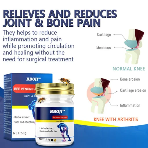 BBOJI™ New Zealand Bee Venom Joint and Bone Therapy Advance Cream