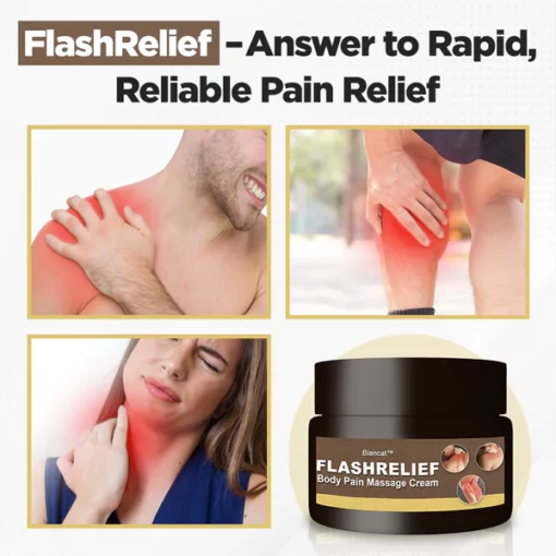 Biancat™ FlashRelief Body Pain Massage Cream