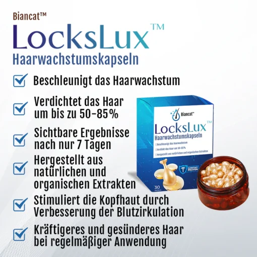 Biancat™ LocksLux™ Haarwachstumskapseln