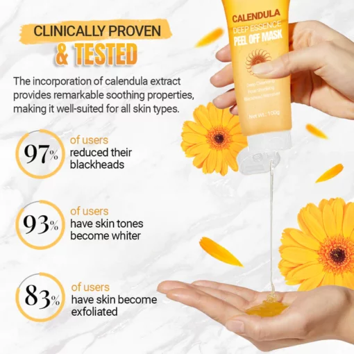 Calendula Deep Essence Peel Off Mask - Image 4