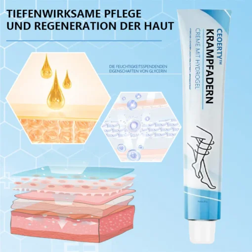 Ceoerty™ Krampfadern-Creme mit Hydrogel