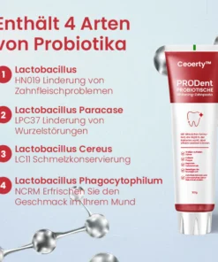 Ceoerty™ PRODent Probiotische Whitening-Zahnpasta