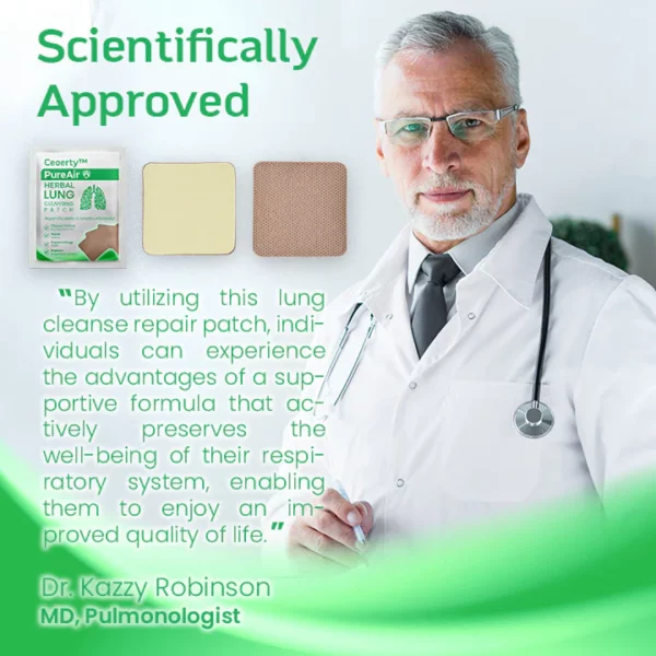 Ceoerty™ PureAir Herbal Lung Cleansing Patch