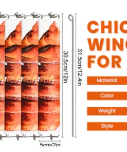 Chicken Wing Rails for Grill