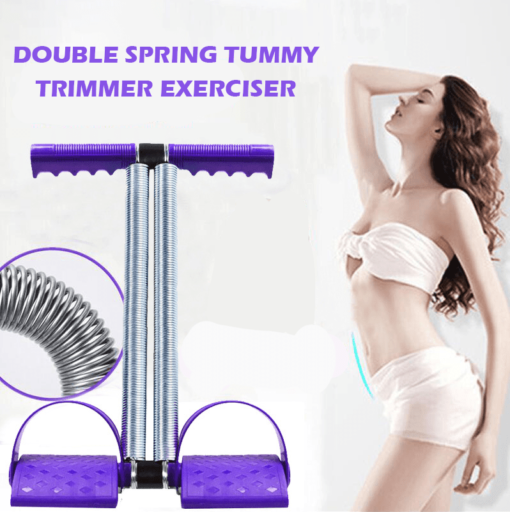 DOUBLE SPRING TUMMY TRIMMER EXERCISER