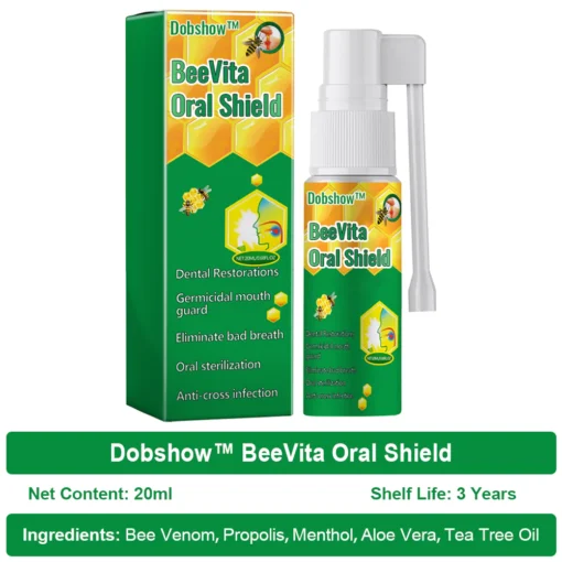 Dobshow™BeeVita Oral Shield: Professional Anti-Inflammatory Treatment for Oral Health with Natural Bee Venom