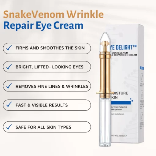 EyeDelight™ SnakeVenom Wrinkle Repair Eye Cream - Image 2